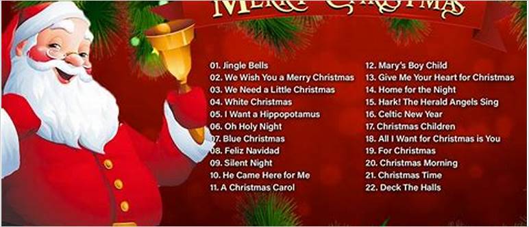 Christmas songs for band